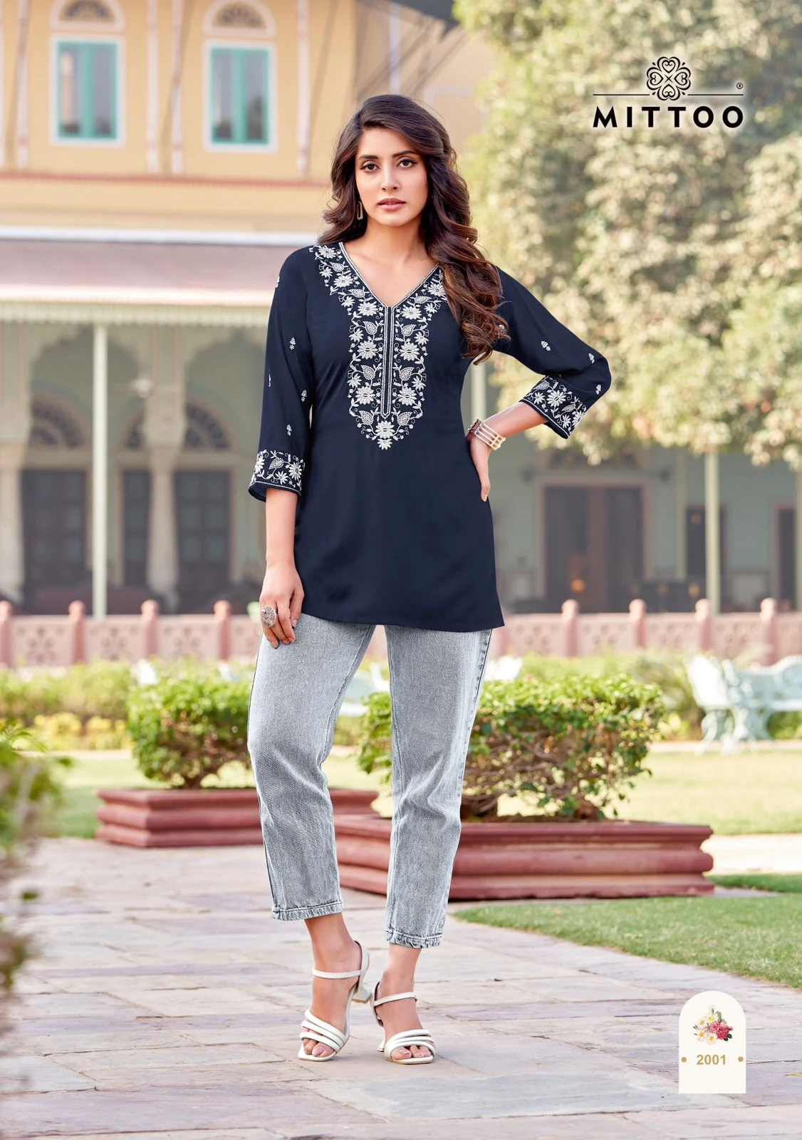 Mittoo Charmi Heavy Rayon Wholesale Fancy Kurtis Catalog — Wholesale Kurtis, Mittoo wholesale from Surat - Gallery Image 4